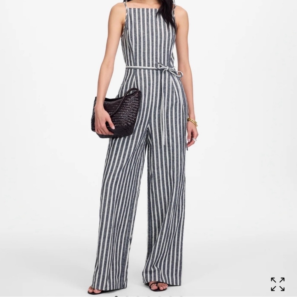 Madewell striped Black and White Women's Jumpsuit. Perfect condition. Size 4